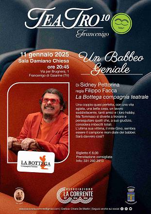 Teatro10 francenigo - un babbeo geniale